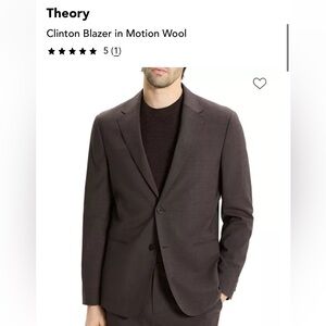 Theory Solid Slim Fit Suit Jacket in Soft Tailoring